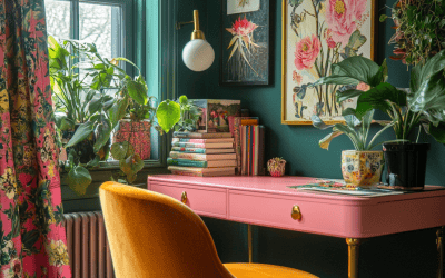 19 Colorful Home Office Ideas to Boost Your Creativity & Brighten Your Day