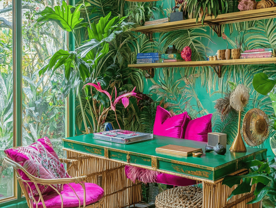 Maximalist Home Office Mistakes to Avoid if You Want to Get Your Work Done